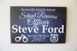 School Resource Officer Custom Service Sign
